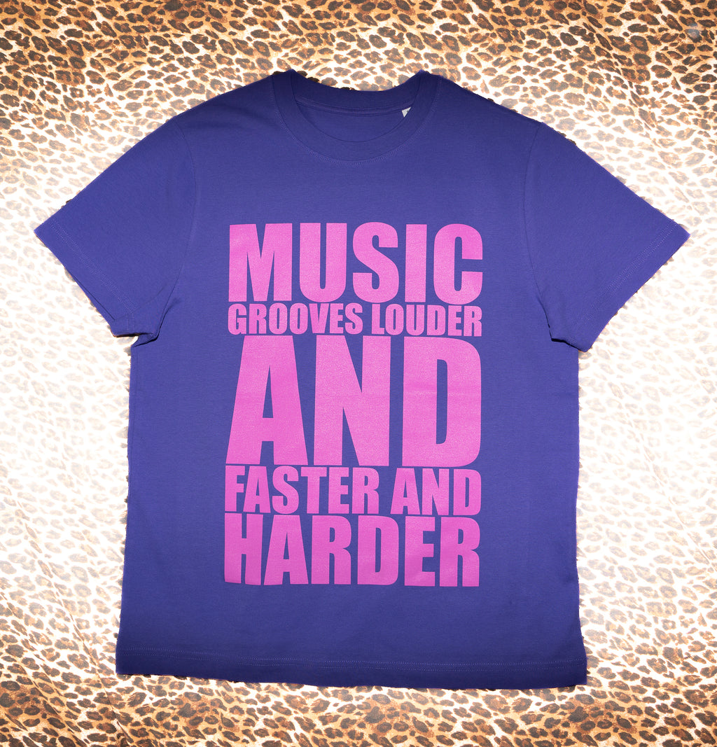 MUSIC GROOVES Purple love / pink - packshot front
