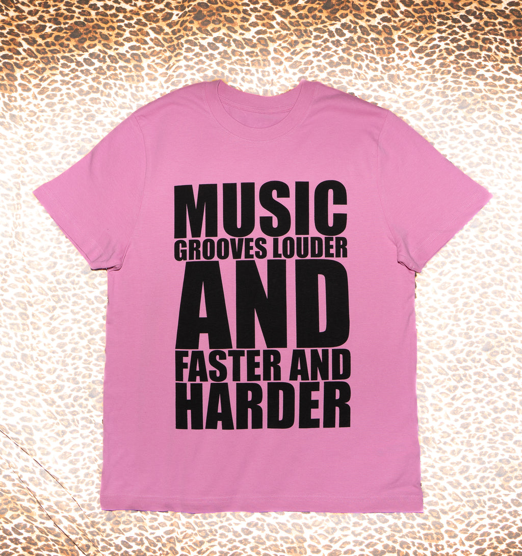 MUSIC GROOVES bubblegum/ black - packshot front