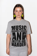 MUSIC GROOVES city grey/ black - modelshot front