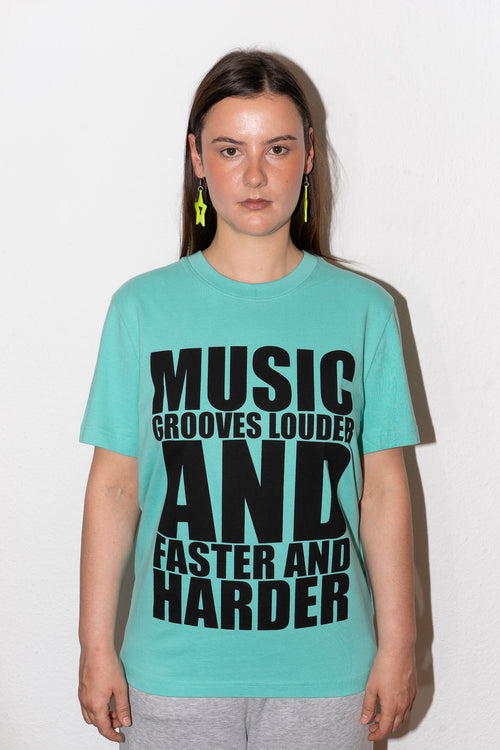 MUSIC GROOVES poolpart/ black - modelshot front